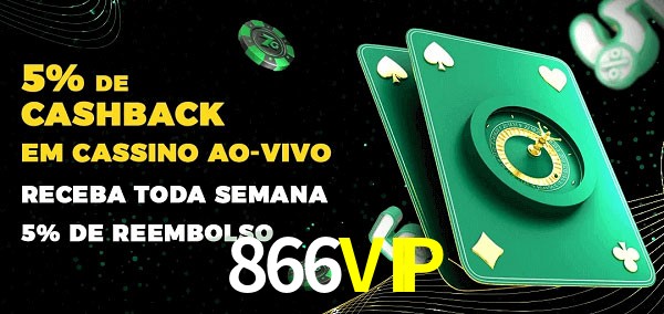Promoções do cassino ao Vivo 866VIP