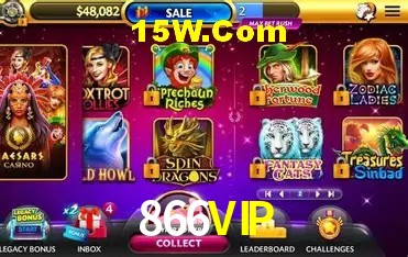 Sessão de jogo em andamento no aplicativo 866VIP para Android